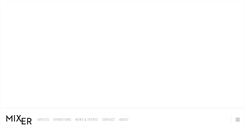 Desktop Screenshot of mixerarts.com